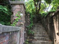 2017-2　魯山荘跡横の階段