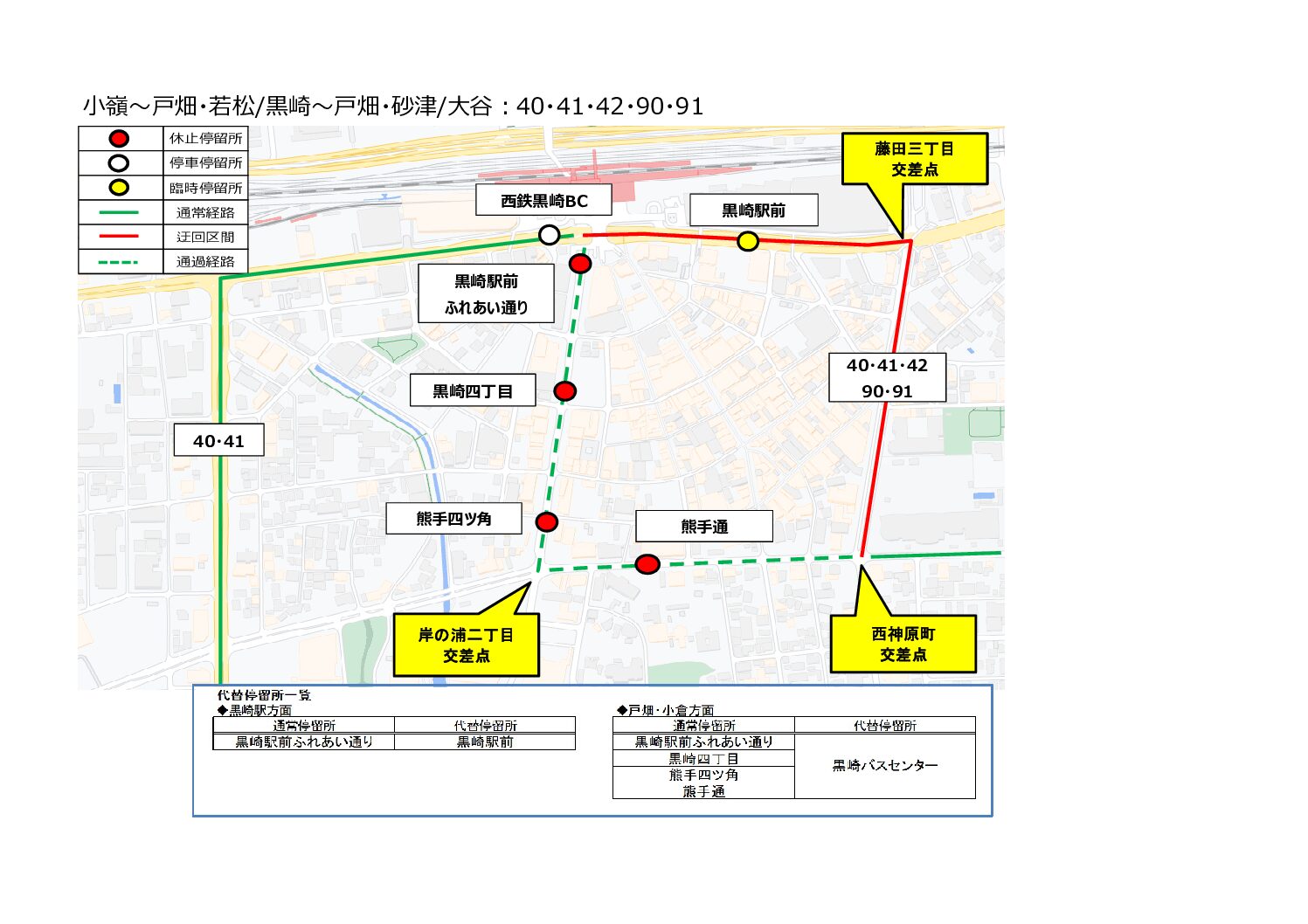 HP用：迂回経路・代替停留所（40・41・42・90・91）